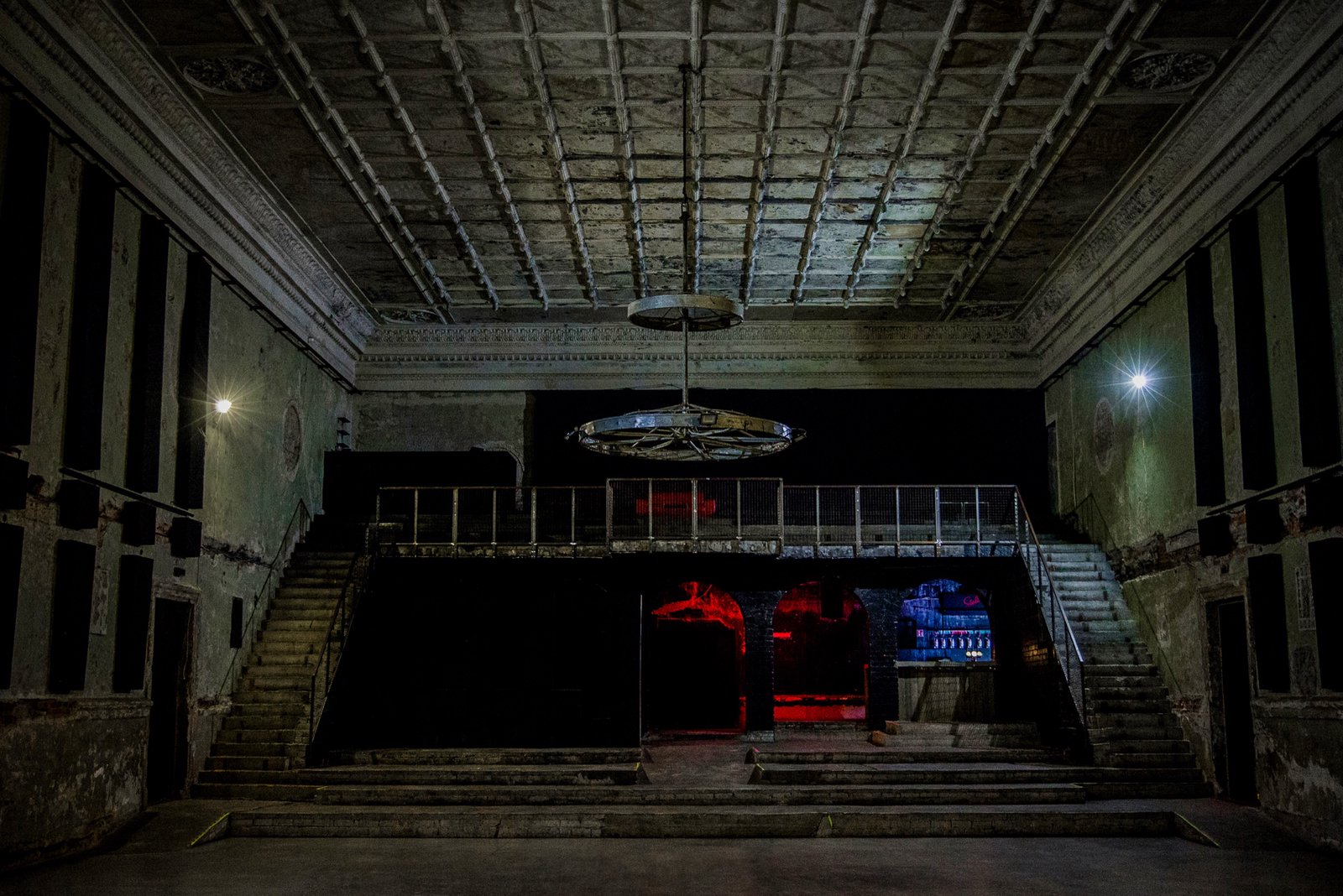 The main hall at Kablys, the BSides Vilnius venue